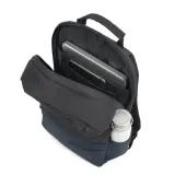 Rucsac anti-furt din poliester reciclat de înaltă densitate 600D Genoa Bpack – cu imprimare personalizată — fotografia 11