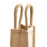 Tote bag Belona laminată din iută — fotografia 4