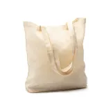 Tote bag pliabilă Raku din iută 110 g/m² cu fermoar — fotografia 1