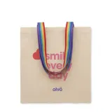 Tote bag din bumbac 180 gr/m² Aurora — fotografia 3