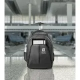 Rucsac troler pentru laptop 15.6'' din poliester 600D Eindhoven – cu imprimare personalizată — fotografia 4