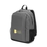 Rucsac pentru laptop din poliester reciclat 600D de înaltă densitate, 15" Liverpool – cu imprimare personalizată — fotografia 4