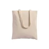 Tote bag de cumpărături din bumbac de 220 g/m², cu mânere lungi — fotografia 2