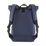 Rucsac pentru laptop din poliester reciclat, vopsit cu vopsele ecologice – cu imprimare personalizată — fotografia 3