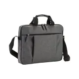 Geantă pentru laptop din poliester 600D, cu curea de umăr reglabilă – cu imprimare personalizată — fotografia 1