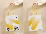 Tote bags din bumbac eco cu mânere lungi — fotografia 3