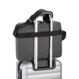 Geantă pentru laptop din poliester 600D, cu curea de umăr reglabilă – cu imprimare personalizată — fotografia 5
