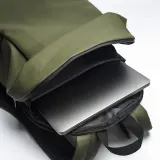Rucsac pentru laptop din PU moale, rezistent la apă – cu imprimare personalizată — fotografia 6