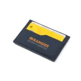 Suport card din PU pentru 5 carduri cu blocare RFID Venture Wallet – cu imprimare personalizată — fotografia 4