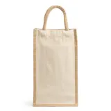 Tote bag Loire laminată din iută — fotografia 2