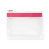 Husă transparentă din EVA cu fermoar Chastain – cu imprimare personalizată — fotografia 3