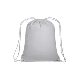 Rucsac din bumbac de 135 g/m², cu închidere cu șnur – cu imprimare personalizată — fotografia 2