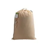 Pungă cadou din bumbac organic, 140 g/m², 30 x 45 cm – cu imprimare personalizată — fotografia 2