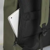 Rucsac pentru laptop din PU moale, rezistent la apă – cu imprimare personalizată — fotografia 5