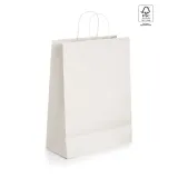 Pungă de hârtie kraft (100 g/m²) Grant – cu imprimare personalizată — fotografia 1