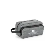 Geantă de toaletă de înaltă densitate 300D cu mâner Kevin – cu imprimare personalizată — fotografia 4