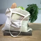 Pungă de fructe Leaf din bumbac 180 g/m² — fotografia 3