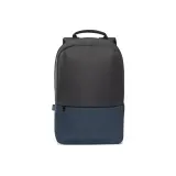Rucsac anti-furt din poliester reciclat de înaltă densitate 600D Genoa Bpack – cu imprimare personalizată — fotografia 3