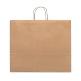 Pungă de hârtie kraft (115 g/m²) Kira – cu imprimare personalizată — fotografia 5