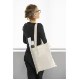 Tote bag 100% bumbac organic (140 g/m²) Leon — fotografia 4