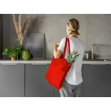 Tote bag 190T poliester reciclat (100% rPET) Maputo — fotografia 4