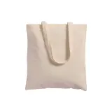 Tote bag de cumpărături din bumbac de 135 g/m², cu mânere lungi — fotografia 2