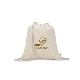 Rucsac 100% bumbac reciclat (180 g/m²) Maiorca – cu imprimare personalizată — fotografia 3