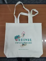Tote bags groasa din bumbac cu burduf SBT 240 G/M² – Natur — fotografia 13