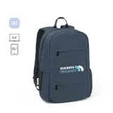 Rucsac pentru laptop din poliester reciclat 300D Business – cu imprimare personalizată — fotografia 6