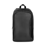Rucsac pentru laptop din poliester reciclat 600D de înaltă densitate Drammen – cu imprimare personalizată — fotografia 3
