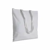 Pungă din bumbac de 180 g/m², cu mânere lungi – cu imprimare personalizată — fotografia 1