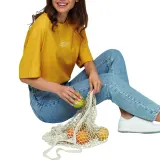 Tote bag din sfoară, mare Net L — fotografia 8