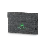 Geantă pentru laptop din pâslă reciclată (100% rPET) Felpy Sleeve – cu imprimare personalizată — fotografia 3