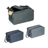 Geantă de toaletă de înaltă densitate 600D cu mâner Wayne – cu imprimare personalizată — fotografia 2