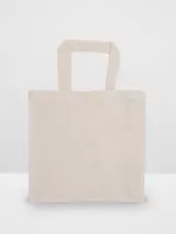 Tote bags din Bumbac SBT 145 g/m² - Natur (cu burduf) — fotografia 5