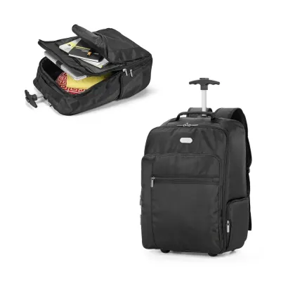 Rucsac trolley bag pentru laptop de 17” în poliester 1680D și 300D Avenir – cu imprimare personalizată