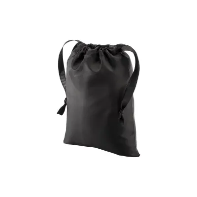 Pungă cadou din R-PET 210T, cu închidere cu șnur, 15 x 20 cm – cu imprimare personalizată