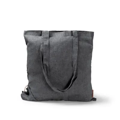 Tote bag Plika pliabilă din bumbac reciclat 120 g/m²