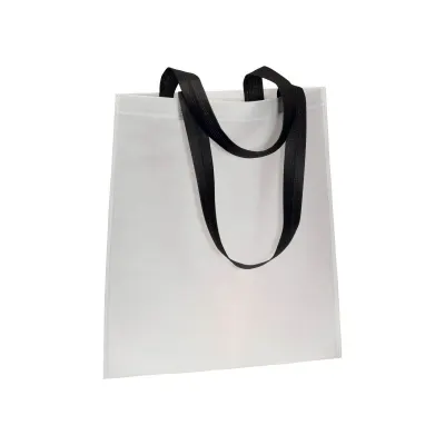 Pungă de cumpărături din material nețesut de 70 g/m², sigilată termic, cu mânere lungi – cu imprimare personalizată