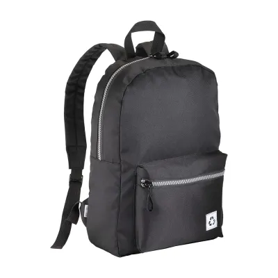 Rucsac pentru laptop din PET reciclat, cu efect melanj – cu imprimare personalizată