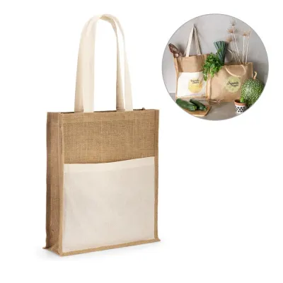 Tote bag de iută (240 g/m²) Braga