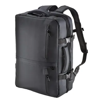 Rucsac de călătorie cu compartiment pentru laptop (15) din poliester 600D cu strat de PU rezistent la apă – cu imprimare personalizată