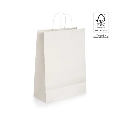 Pungă de hârtie kraft (100 g/m²) Grant – cu imprimare personalizată