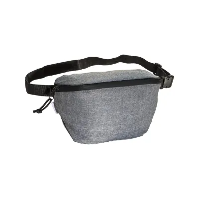 Borsetă R-pet, buzunar frontal cu fermoar – cu imprimare personalizată
