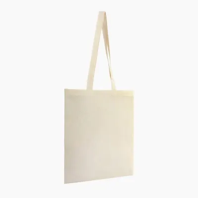 Tote bag din bumbac Hill s/37*41 greige