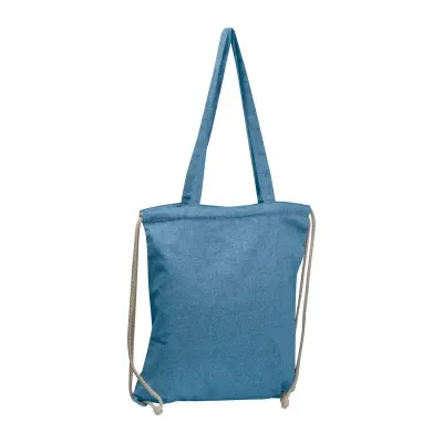 Tote bag 2in1 din bumbac reciclat Addison, 140 g/m²