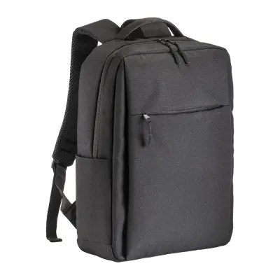 Rucsac pentru laptop (15) fabricat din PET reciclat (R-PET) din bumbac reciclat – cu imprimare personalizată
