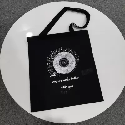 Tote bags din bumbac de cumparaturi cu mânere lungi Mountain