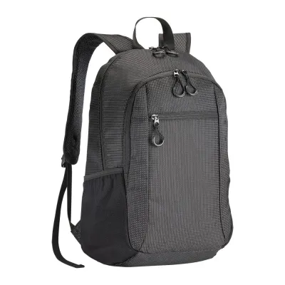Rucsac din nailon Dobby pentru laptop, cu 3 buzunare – cu imprimare personalizată