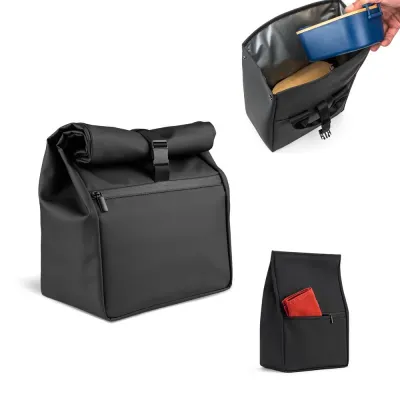 Geantă termică PU „roll top” cu izolație PEVA (7L) Azores cooler bag – cu imprimare personalizată